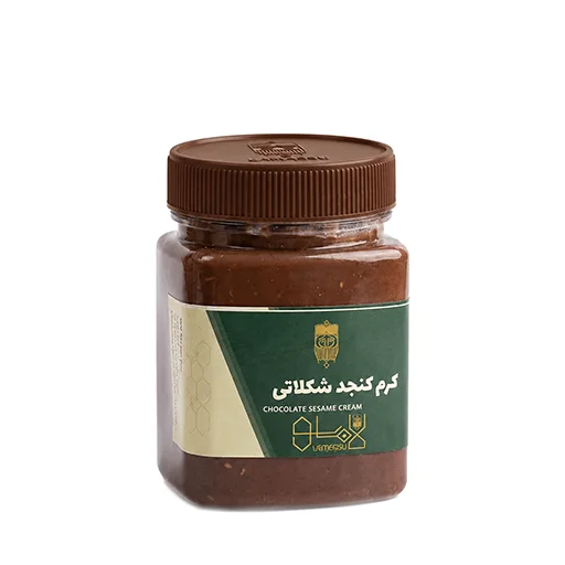 کرم کنجد شکلاتی لاماسو