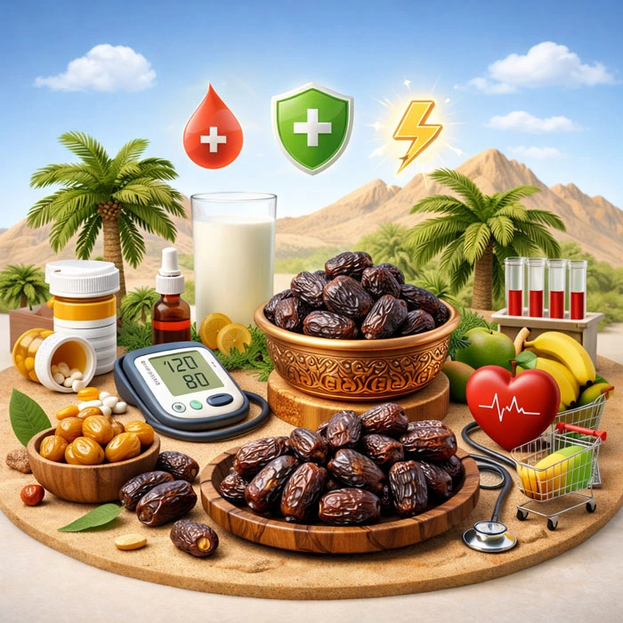 خواص خرما برای سلامتی | آیا خوردن خرما هر روز مفید است؟